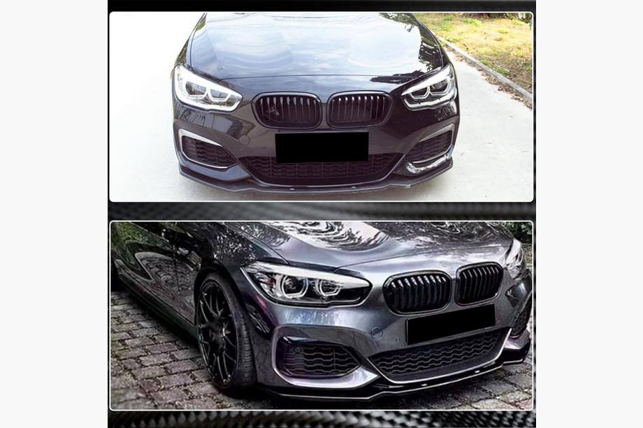 BMW 1 Series F20/F21 2011-2019 Frontstoßstangenlippe FRP V2 (2016-2019, M-Sport) Foto 3