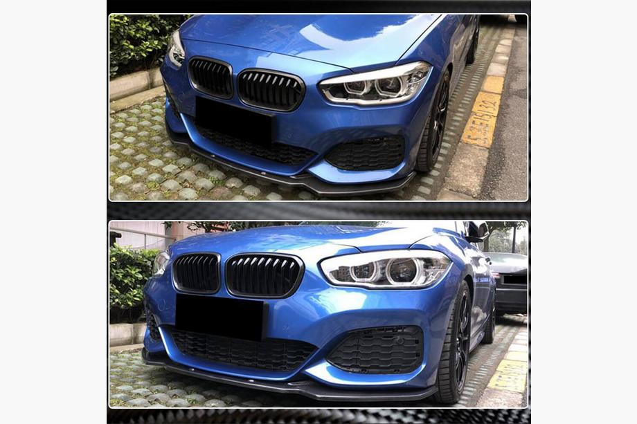 BMW 1 Series F20/F21 2011-2019 Frontstoßstangenlippe FRP V2 (2016-2019, M-Sport) Foto 4