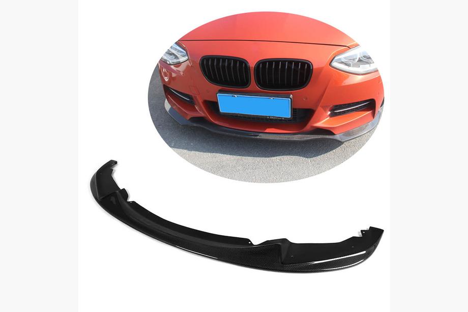 BMW 1 Series F20/F21 2011-2019 Frontstoßstangen Lippe (für M-Sport 2011-2015, Carbon) Image