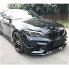 BMW 2 Series F22/F23 2014-2021 Frontstoßstange Lippe V5 Aufsatz (für F87 M2, Carbon) Foto 2