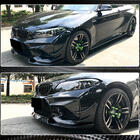 BMW 2 Series F22/F23 2014-2021 Frontstoßstange Lippe V5 Aufsatz (für F87 M2, Carbon) Foto 9