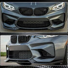 BMW 2 Series F22/F23 2014-2021 Frontstoßstange Lippe V3 (für F87 M2, Carbon) Foto 7