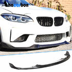 BMW 2 Series F22/F23 2014-2021 Frontlippe Lip V9 für F87, Carbon Foto 1