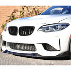 BMW 2 Series F22/F23 2014-2021 Frontlippe Lip V9 für F87, Carbon Foto 6