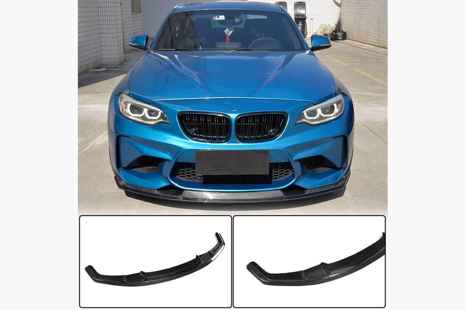 BMW 2 Series F22/F23 2014-2021 Frontstoßstangenlippe FRP V9 (für F87) Image