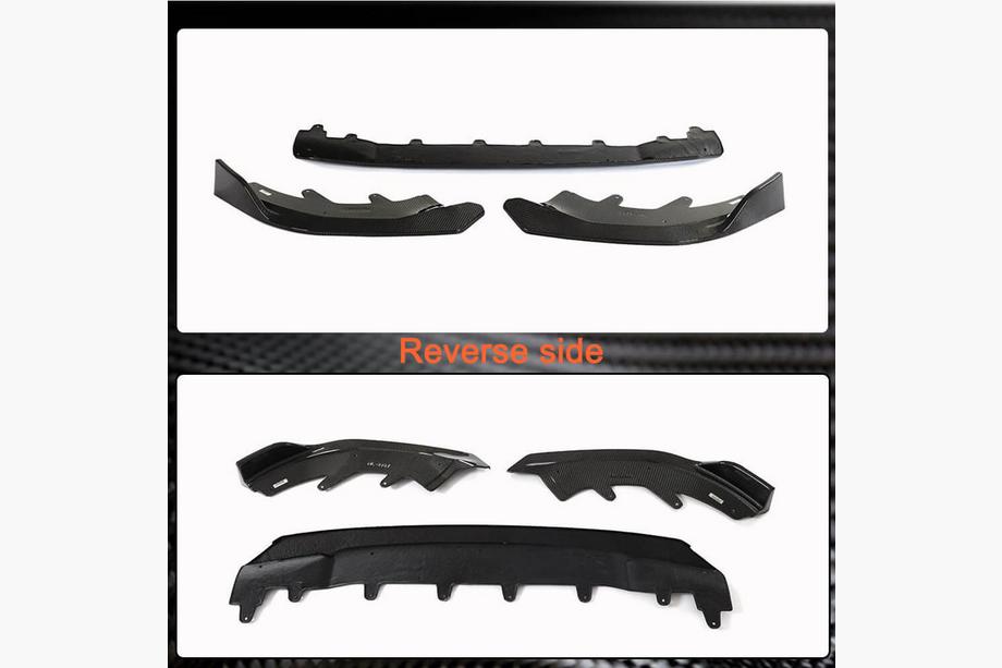 BMW 2 Series G42 2021- Frontlippe Stoßstange (für M-Sport, Carbon) Foto 5