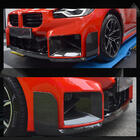 BMW 2 Series G42 2021- Frontstoßstange Lippe V1 Aufsatz (für G87, Carbon) Foto 7