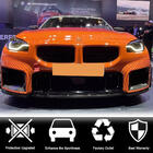 BMW 2 Series G42 2021- Frontstoßstange Lippe V1 Aufsatz (für G87, Carbon) Foto 8