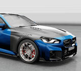 BMW 2 Series G42 2021- Frontlippe V2 für G87, Carbon Foto 2