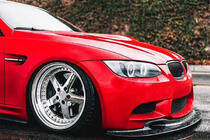 BMW 3 Series E92/E93 2006–2013 Frontstoßstange Lippe GT4-Style (für M3, Carbon) Foto 4