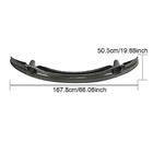 BMW 3 Series E90/E91 2005-2011 Frontstoßstange Lippe GT4-Style (für M3, Carbon) Foto 6