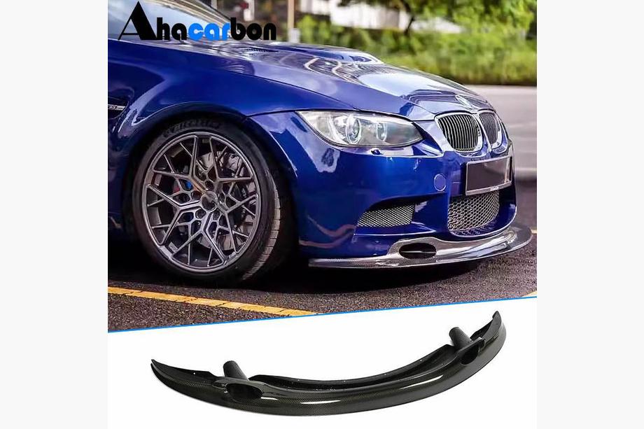 BMW 3 Series E90/E91 2005-2011 Frontstoßstange Lippe GT4-Style (für M3, Carbon) Image