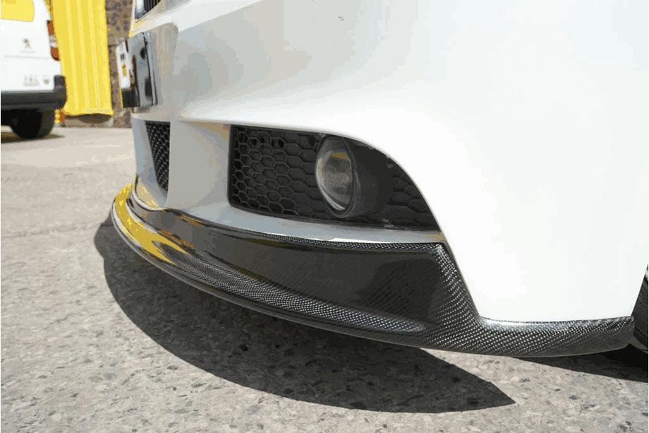 BMW 3 Series E90/E91 2005-2011 Frontlippe für Stoßstange Lip (für E90 M-Sport 2008-2011, Carbon) Foto 3