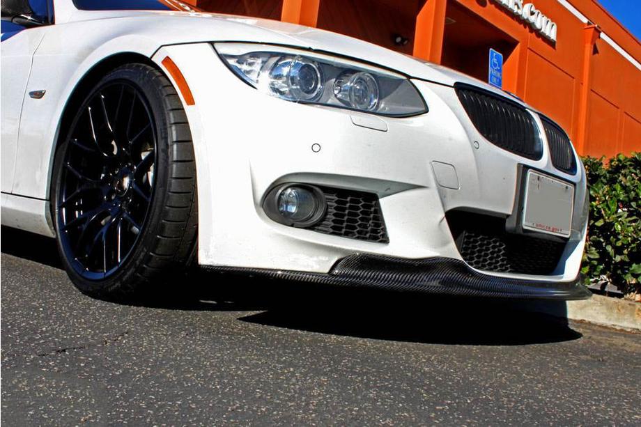 BMW 3 Series E92/E93 2006–2013 Frontlippe RK-Style für Frontstoßstange (für 2010-2012 M-Sport, Carbon) Foto 4