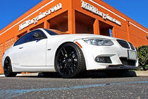 BMW 3 Series E90/E91 2005-2011 Frontstoßstangenlippe FRP V2 (2010-2012 M-Sport) Foto 4