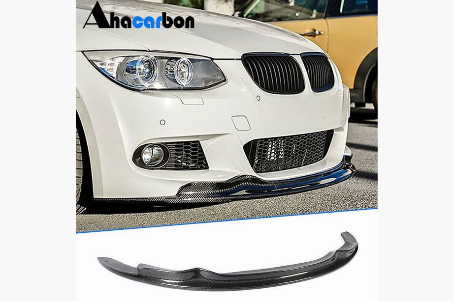 BMW 3 Series E90/E91 2005-2011 Frontstoßstangenlippe FRP V2 (2010-2012 M-Sport) Image