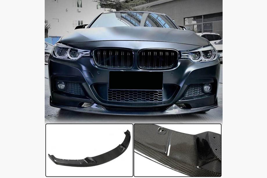 BMW 3 Series F30/F31 2012-2019 Frontlippe Mad-Style passend für F30 M-Sport, Carbon Foto 1