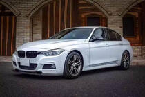 BMW 3 Series F30/F31 2012-2019 Frontlippe V-Style für F30 M-Sport, Carbon Foto 6