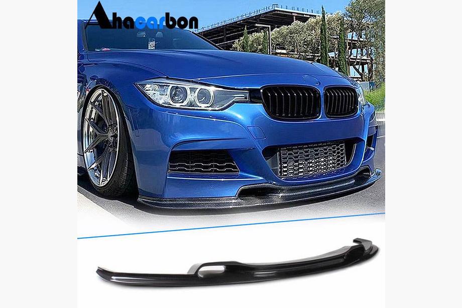BMW 3 Series F30/F31 2012-2019 Frontstoßstangenlippe FRP V3 (M-Performance) Foto 2