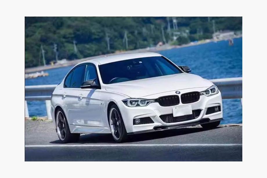 BMW 3 Series F30/F31 2012-2019 Frontstoßstangenlippe FRP V3 (M-Performance) Foto 7