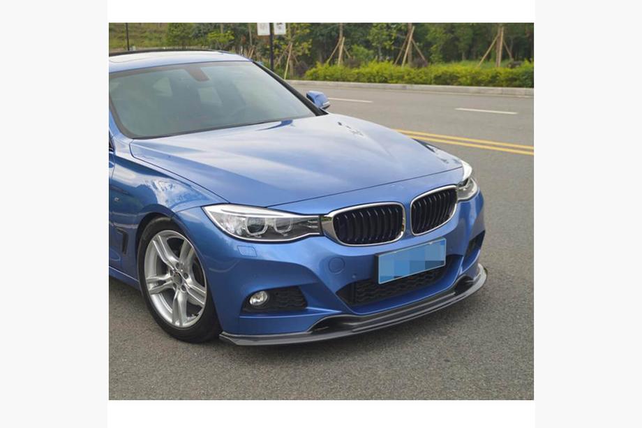 BMW 3 Series F34 2013–2020 Frontstoßstange Lippe V-Style (für F34 M-Sport, Carbon) Foto 2
