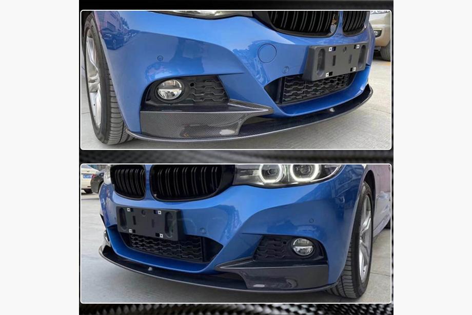 BMW 3 Series F34 2013–2020 Frontlippe MP-Style für F34 M-Sport, Carbon Foto 4