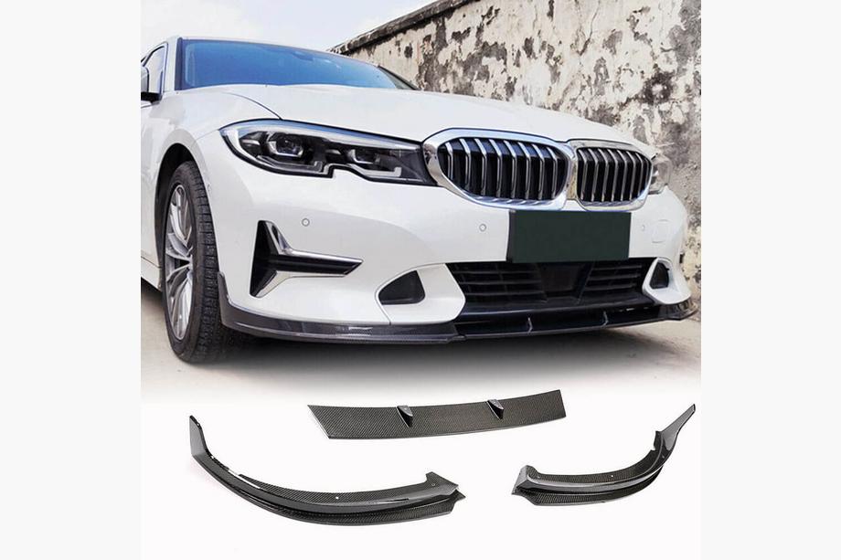 BMW 3 Series G20/G21 2018- Frontstoßstangenlippe FRP V3 (2019-2022 Base) Image