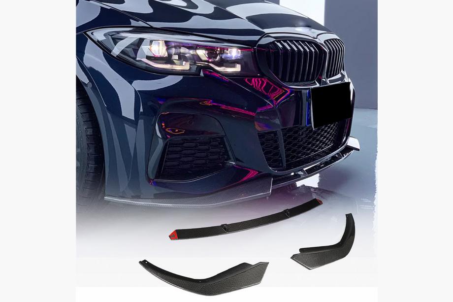 BMW 3 Series G20/G21 2018- Frontspoiler Lippe SC-Style passend für M-Sport 2018-2022 Carbon Foto 1