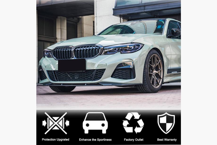 BMW 3 Series G20/G21 2018- Frontspoiler Lippe SC-Style passend für M-Sport 2018-2022 Carbon Foto 3