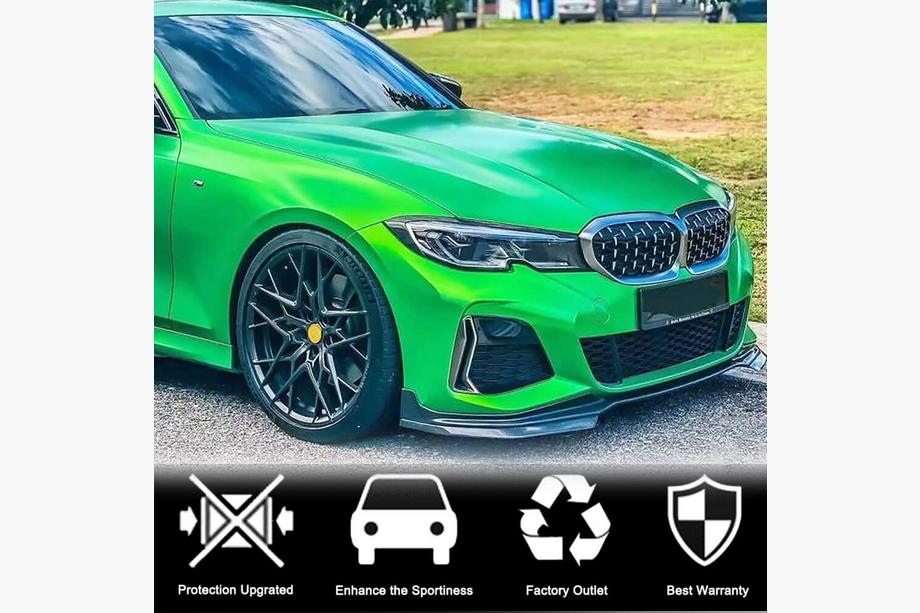 BMW 3 Series G20/G21 2018- Frontlippe V3 für M-Sport 2018-2022, Carbon Foto 2