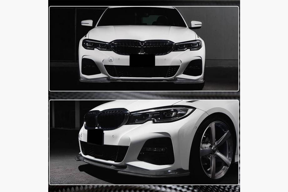 BMW 3 Series G20/G21 2018- Frontspoiler Lippe V7 für M-Sport 2018-2022 Carbon Foto 5