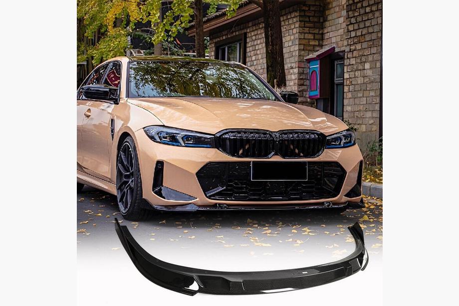 BMW 3 Series G20/G21 2018- Frontstoßstange Lippe V2 für M-Sport 2022+ Carbon Foto 1