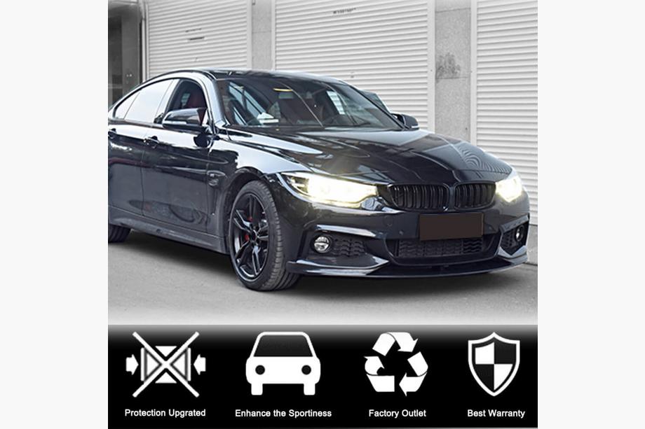 BMW 4 Series F32/F33/F36 2012-2020 Frontstoßstangenlippe Carbon V4 (M-Sport) Foto 3