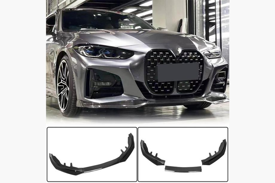 BMW 4 Series G22/23/26 2020- Frontlippe V1 für G22/G23 M-Sport, Carbon Foto 1
