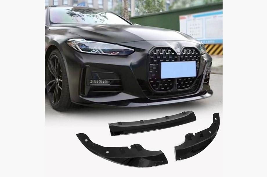 BMW 4 Series G22/23/26 2020- Frontstoßstangenlippe ABS V2 (M-Sport) Foto 1