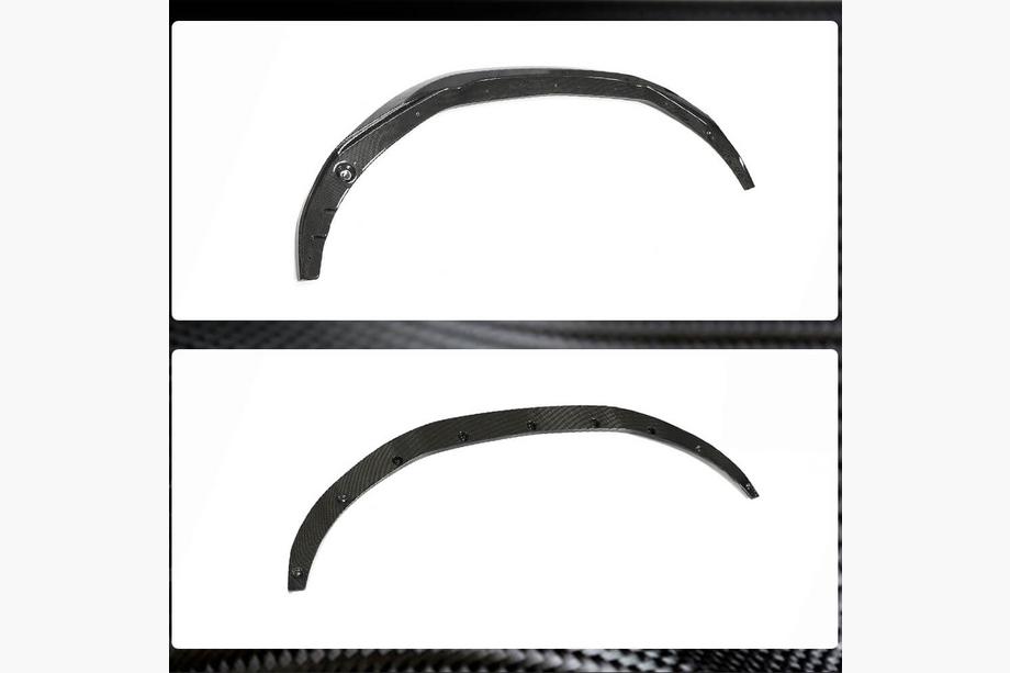 BMW 4 Series G22/23/26 2020- Frontspoiler Lippe V2 für G22/G23 M-Sport Carbon Foto 3