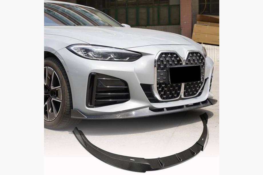 BMW 4 Series G22/23/26 2020- Frontstoßstange Lippe V3 Aufsatz (für G26 M-Sport, Carbon) Foto 1