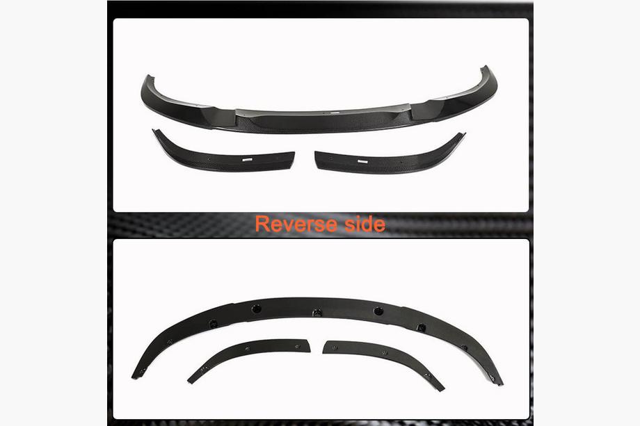 BMW 4 Series G22/23/26 2020- Frontspoiler Lippe V2 für G26 M-Sport, Carbon Foto 6