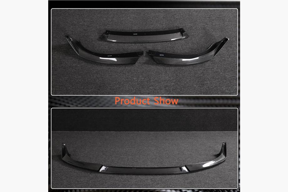 BMW 4 Series G22/23/26 2020- Frontlippe V1 für G26 M-Sport, Carbon Foto 3