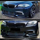 BMW 5 Series F10/F11 2010–2016 Frontlippe V2 für F10 M-Sport, Carbon Foto 3
