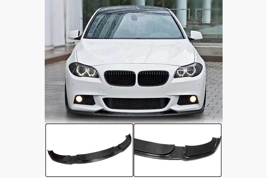 BMW 5 Series F10/F11 2010–2016 Frontstoßstangenlippe FRP V5 (M-Sport) Foto 1