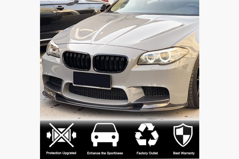 BMW 5 Series F10/F11 2010–2016 Frontstoßstange Lippe V2 (für F10 M5, Carbon) Foto 2