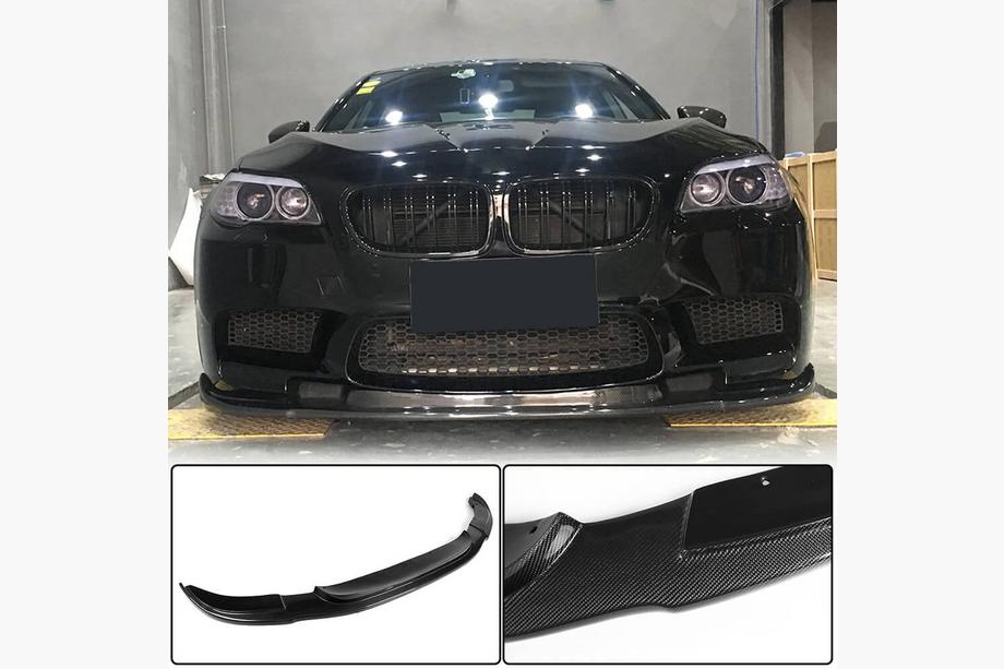 BMW 5 Series F10/F11 2010–2016 Frontlippe V3 für F10 M5, Carbon Image