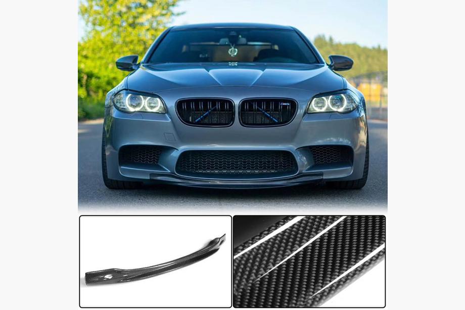 BMW 5 Series F10/F11 2010–2016 Frontlippe V4 für F10 M5 Carbon Foto 1