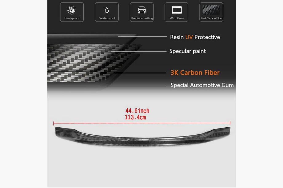 BMW 5 Series F10/F11 2010–2016 Frontlippe V4 für F10 M5 Carbon Foto 5