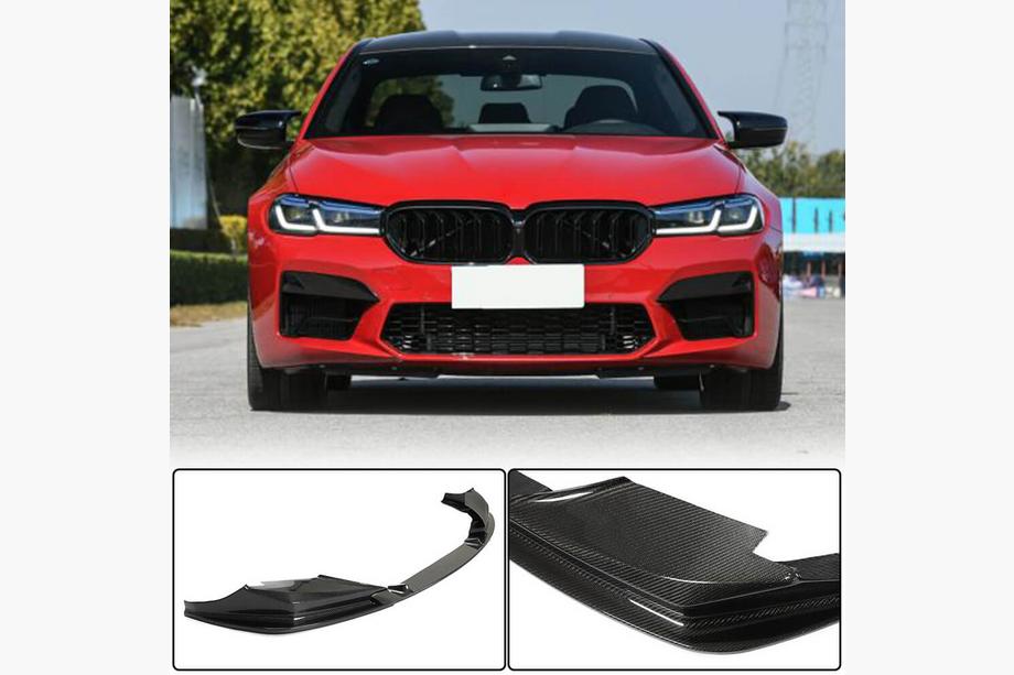 BMW 5er G30/G31 2017–2023 Frontstoßstangenlippe Carbon V3 (für M5 2020+) Foto 1