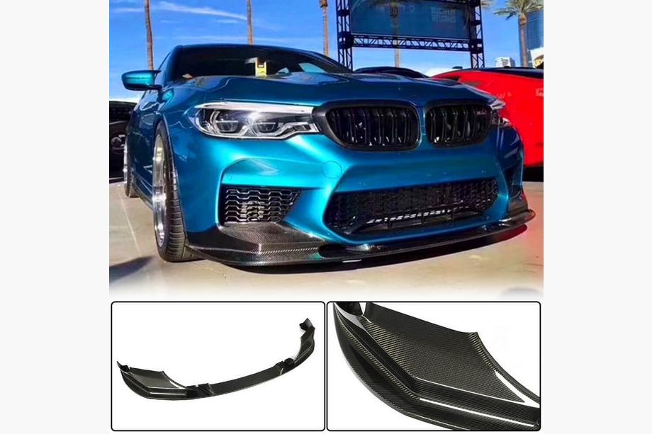 BMW 5er G30/G31 2017–2023 Frontspoiler Lippe V1 für M5 F90 2017-2020 Carbon Foto 1