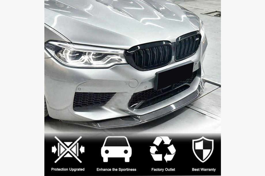 BMW 5er G30/G31 2017–2023 Frontspoiler Lippe V3 für M5 F90 2017-2020 Carbon Foto 5