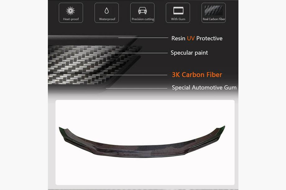 BMW 5er G30/G31 2017–2023 Frontspoiler Lippe V5 passend für M5 F90 2020-2024 Carbon Foto 3