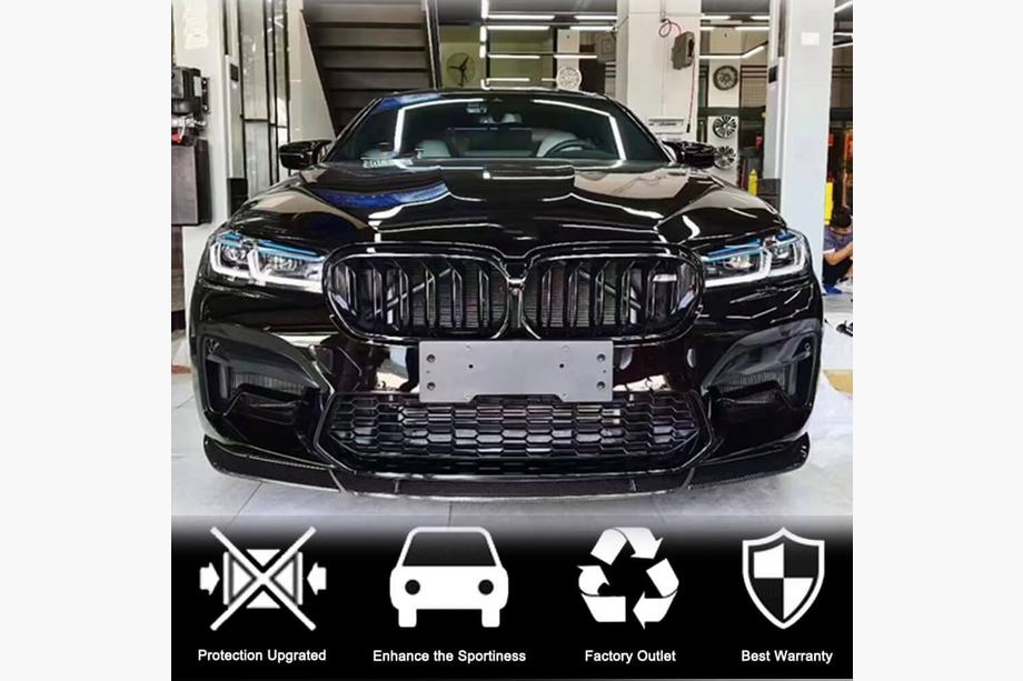 BMW 5er G30/G31 2017–2023 Frontlippe V6 für M5 F90 2020-2024 Carbon Foto 2